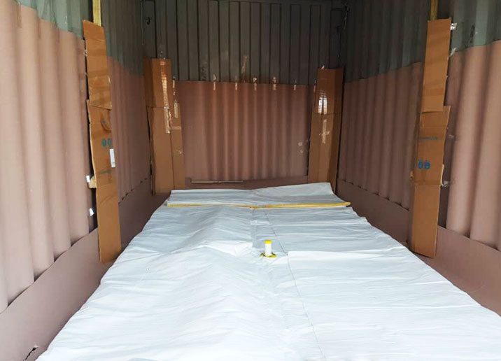 Inspection of container liquid bags is a prerequisite for safe and efficient use of liquid bags